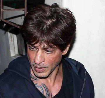 paramveerkaursupragotsrktatoo  Shahrukh khan Bollywood Portrait  tattoo