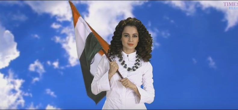 WATCH: With a tribute to Indian armed forces Kangana Ranaut says 