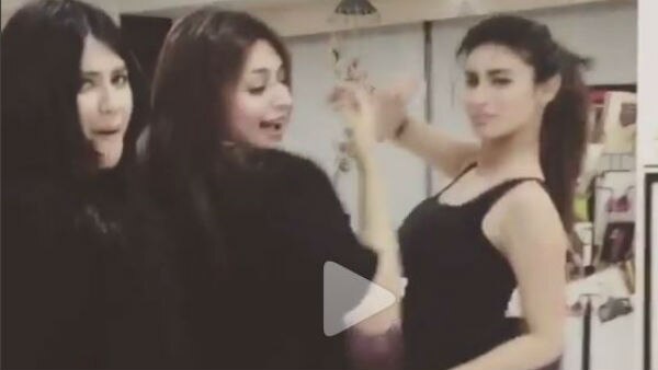 WATCH VIDEO: YHM actress Divyanka & 'Naagin' Mouni Roy's HOT BOOTY DANCE with Ekta Kapoor!