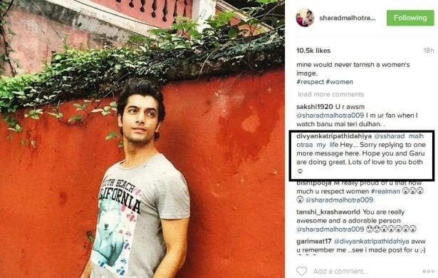 SHOCKING! Divyanka Tripathi’s response to ex boyfriend Ssharad Malhotra’s request is quite SURPRISING!