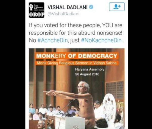 Vishal Dadlani QUITS Aam Aadmi Party after MOCKING Jain guru Tarun Sagar on Twitter!