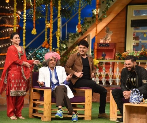 Sumona Chakraborty MARRIES Yuvraj Singh on 'The Kapil Sharma show