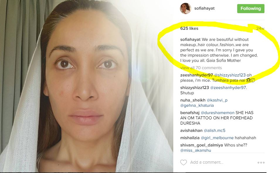 FIVE things Nun Sofia Hayat did that proves she is back in her OLD AVATAR! From flaunting BELLY PIERCING to posting intimate selfie!