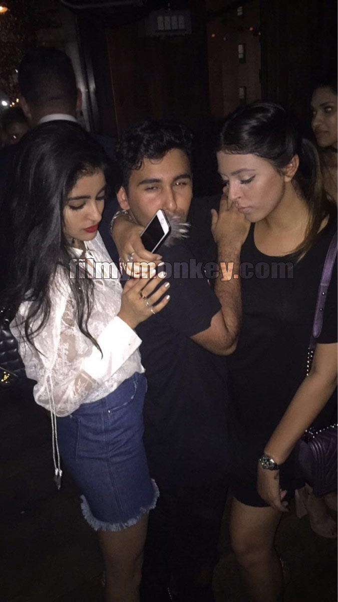 Big B's grand daughter Navya Nanda looks STUNNING in a recent PARTY with Javed Jaaferi's daughter Alaviaa; SEE PICS!