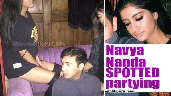 Big B's grand daughter Navya Nanda looks STUNNING in a recent PARTY with Javed Jaaferi's daughter Alaviaa; SEE PICS! Big B's grand daughter Navya Nanda looks STUNNING in a recent PARTY with Javed Jaaferi's daughter Alaviaa; SEE PICS!
