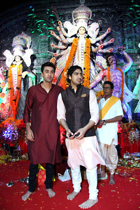 PHOTO GALLERY: Alia, Ranbir, Kajol, Sushmita, Bachchans & other Bollywood celebs celebrate Durga Puja