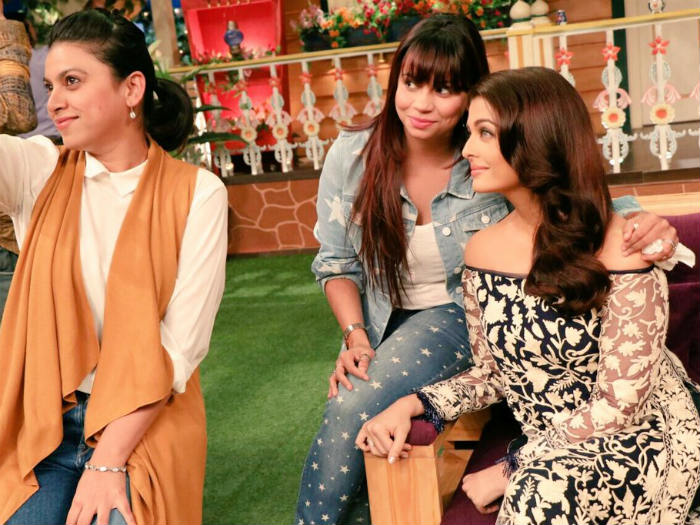 PICS & VIDEO: Ranbir, Aishwarya & Anushka have a BLAST promoting ADHM on 'The Kapil Sharma Show'!