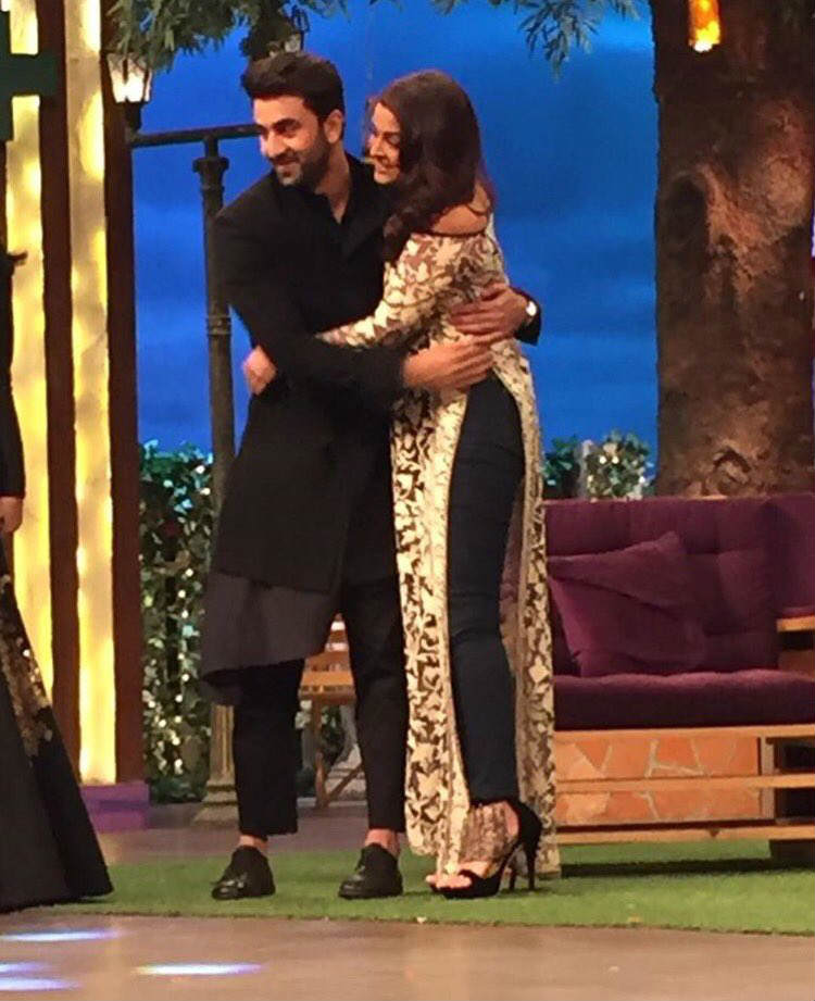 PICS & VIDEO: Ranbir, Aishwarya & Anushka have a BLAST promoting ADHM on 'The Kapil Sharma Show'!