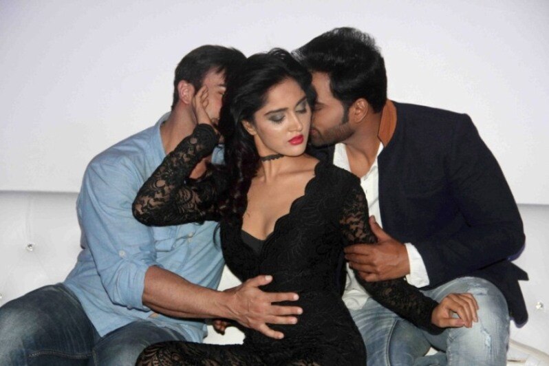 HOT PICS: When actors recreated their bold scenes from film at song launch! Watch steamy TRAILER too...!