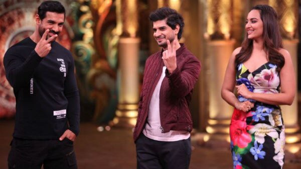 OMG! Furious John Abraham WALKS OUT of 'Comedy Nights Bachao'; Krushna ran behind to apologise! INSIDE PICS from the set!