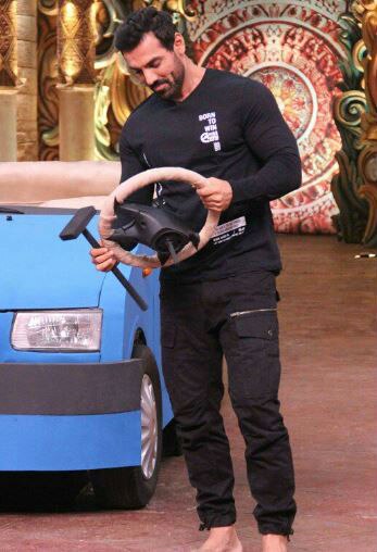 OMG! Furious John Abraham WALKS OUT of 'Comedy Nights Bachao'; Krushna ran behind to apologise! INSIDE PICS from the set!