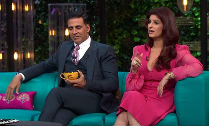 Akshay and Twinkle on KWK 5