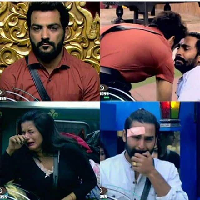 The strongest BB 10 contestant had to leave the house midway leaving his co contestants and close buddies Monalisa Antara and Manveer Gurjar in deep shock and in tears.