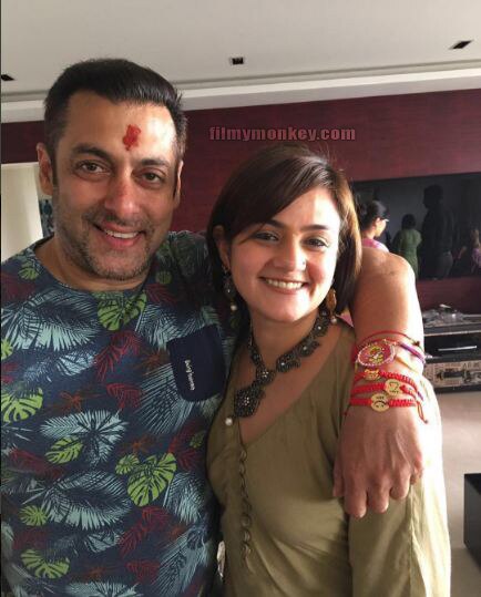 A Bollywood actor's Ex-wife REVEALS she had gatecrashed Salman Khan's house to tie him rakhi!