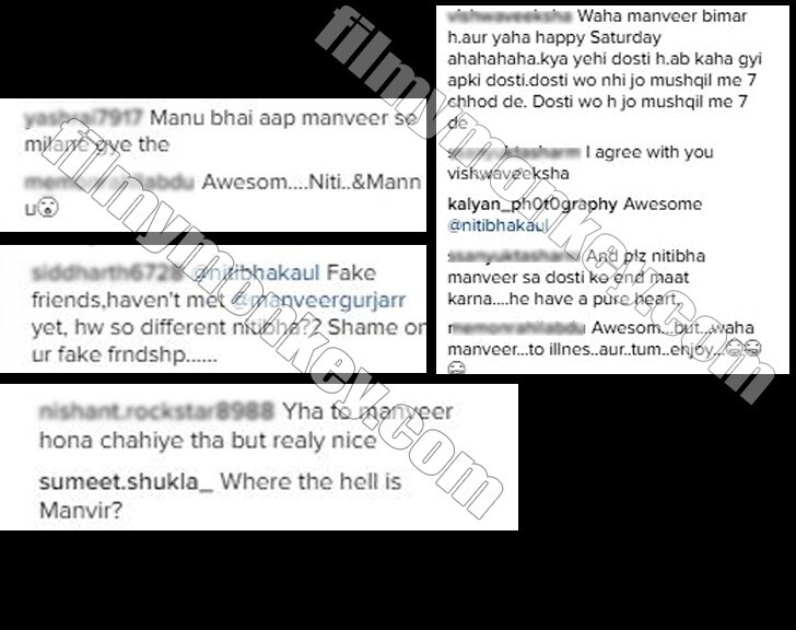Fans' reaction on Manu-Nitibha's meeting in Delhi & Nitibha's "happy saturday" Post