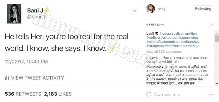 Bani's emotional post hinting on her breakup with Yuvraj