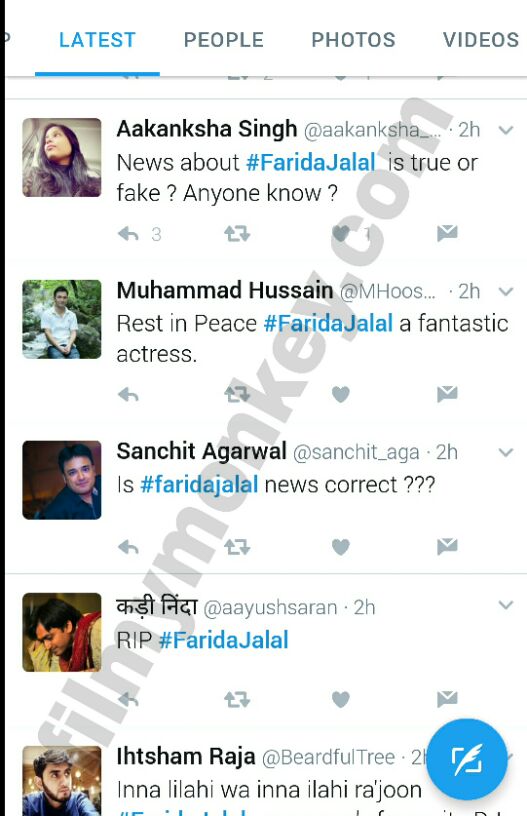 Farida Jalal's DEATH news a HOAX! See Actress's REACTION!