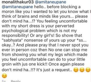 Monali Thakur's EPIC RESPONSE after being SHAMED on social media for wearing SHORT DRESS!