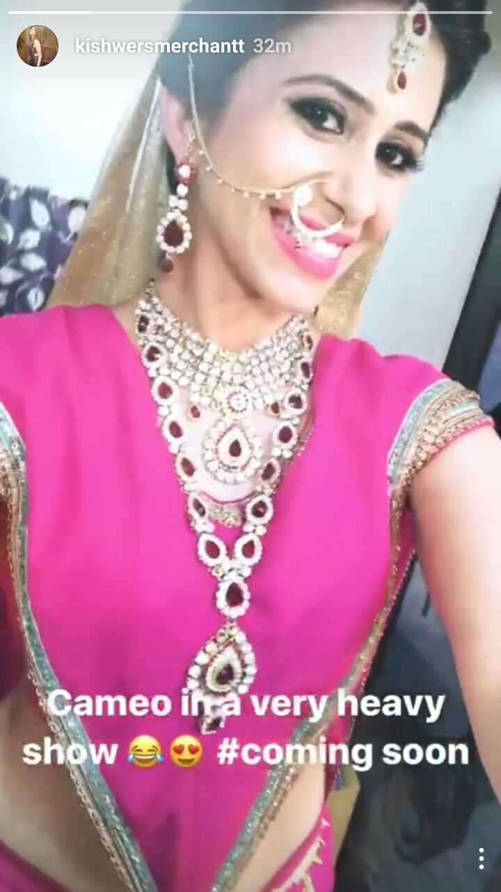 Kishwer's look in 'Dhai Kilo Ka Pack' (Snapchat)