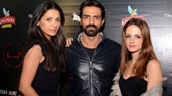 OMG! Did Hrithik's EX WIFE Sussanne Khan and Arjun Rampal's wife Mehr Jessia had a BIG FIGHT at a party?