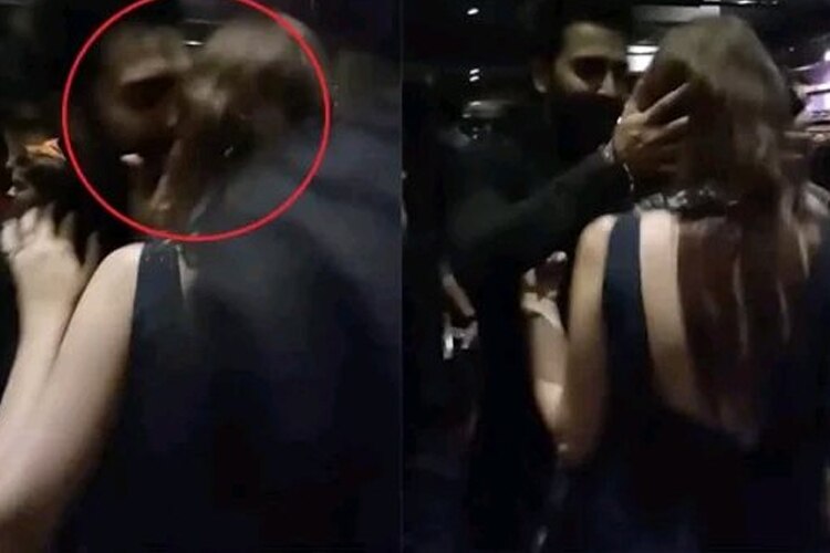OMG! Bigg Boss 10 WINNER Manveer Gurjar and Nitibha Kaul caught KISSING at a party? INSIDE VIDEO