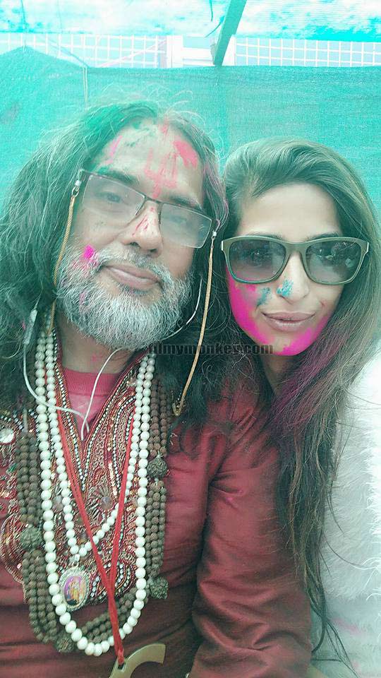 Swami Om in Delhi for fresh MOLESTATION case; Celebrates Holi with Priyanka Jagga! Pics & Video!