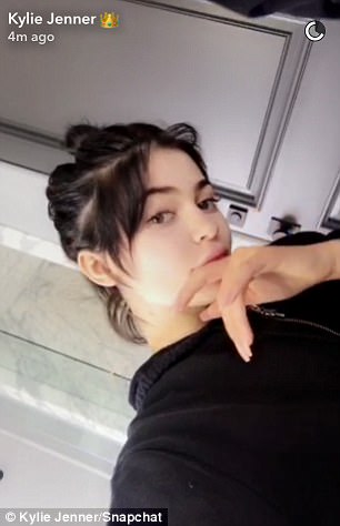 CHECK OUT: Reality TV star Kylie Jenner shows off 'crazy' natural hair for the first time!