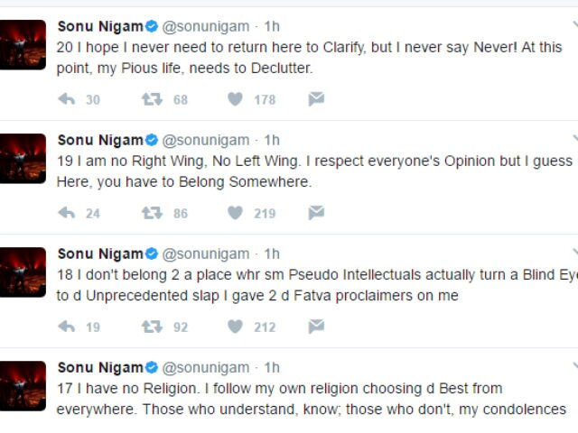 Angry Sonu Nigam QUITS Twitter after Abhijeet's account is suspended!