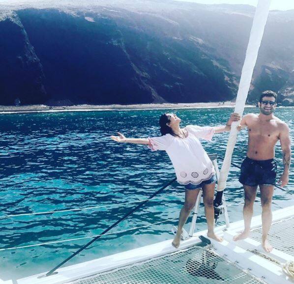 Karan & Ankita in Greece (Photo: Instagram)