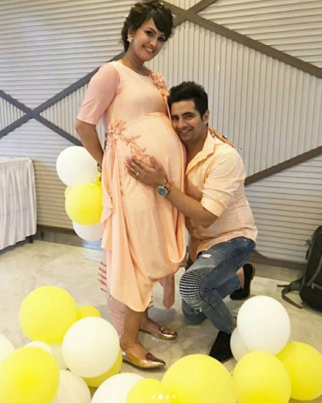 CHECK OUT: New mommy of TV Nisha Rawal shares BEAUTIFUL PICS from her MATERNITY SHOOT flaunting BABY BUMP!