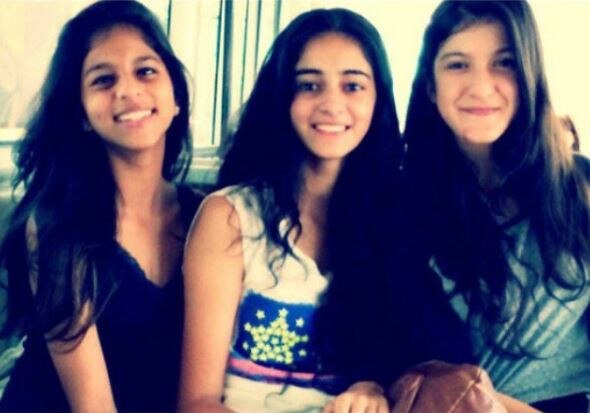 This NEW PIC of SRK's daughter Suhana Khan posing with Shanaya Kapoor & Ananya Panday proves that they are the new BFFs of Bollywood!