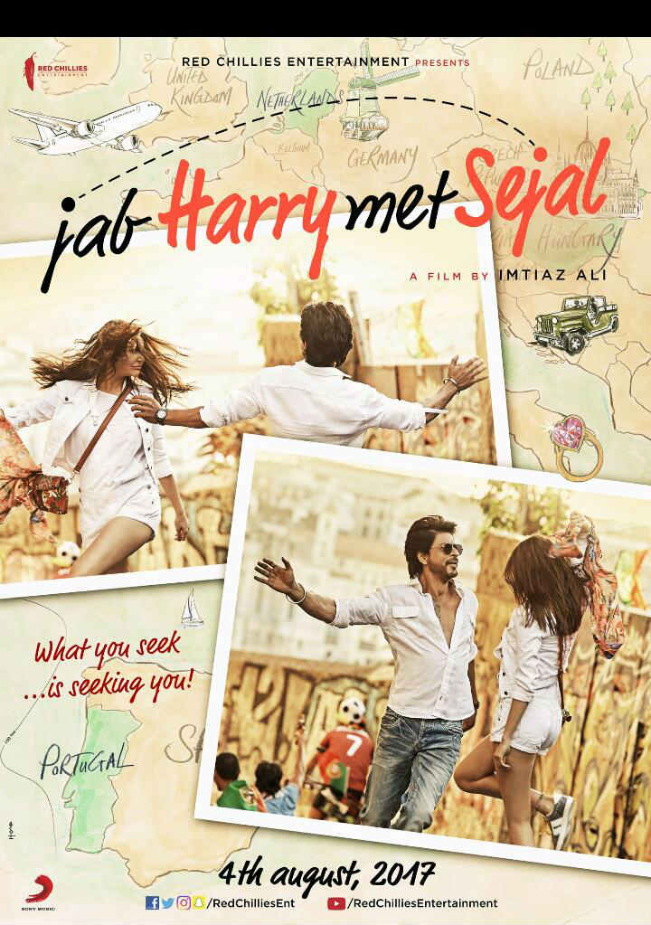 Shah Rukh Khan confirms, there is NO similarity between 'Jab Harry met Sejal,' & Hollywood movie 'When Harry met Sally'!