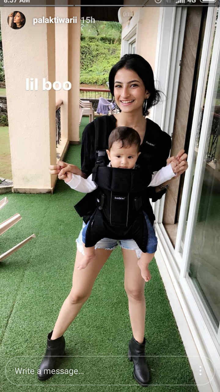 PICS: TV actress Shweta Tiwari's kids- daughter Palak & BABY BOY Reyansh posing together is too cute for words!