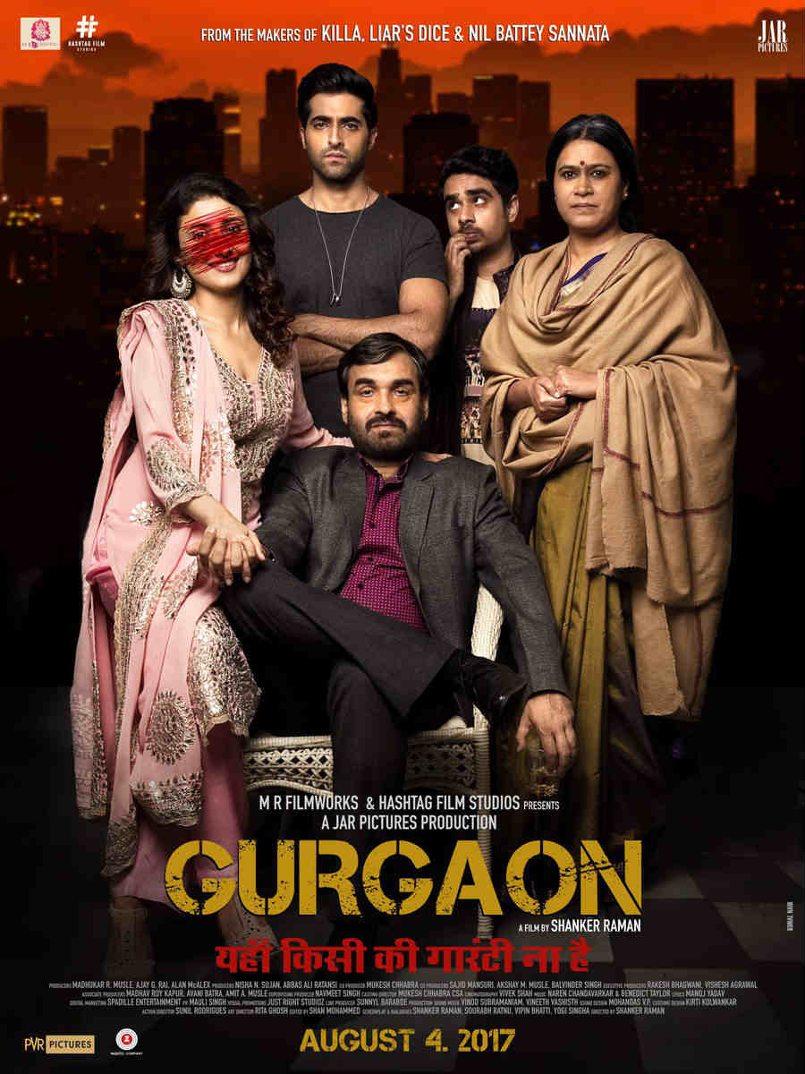 SEE PICS: Anurag Kashyap launches poster of ‘Gurgaon' starring Ragini Khanna & Akshay Oberoi!