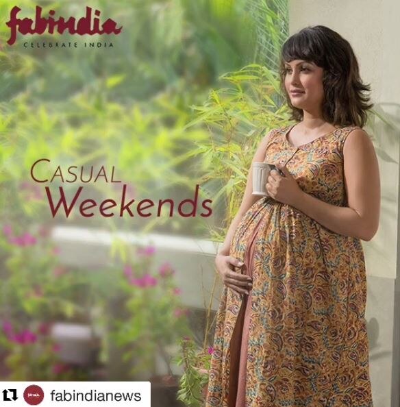 CHECK OUT: New mommy of TV Nisha Rawal shares BEAUTIFUL PICS from her MATERNITY SHOOT flaunting BABY BUMP!