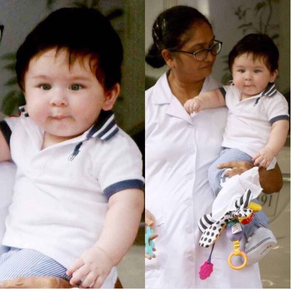 WATCH: When & why BABY Taimur pushes his mommy Kareena Kapoor Khan?