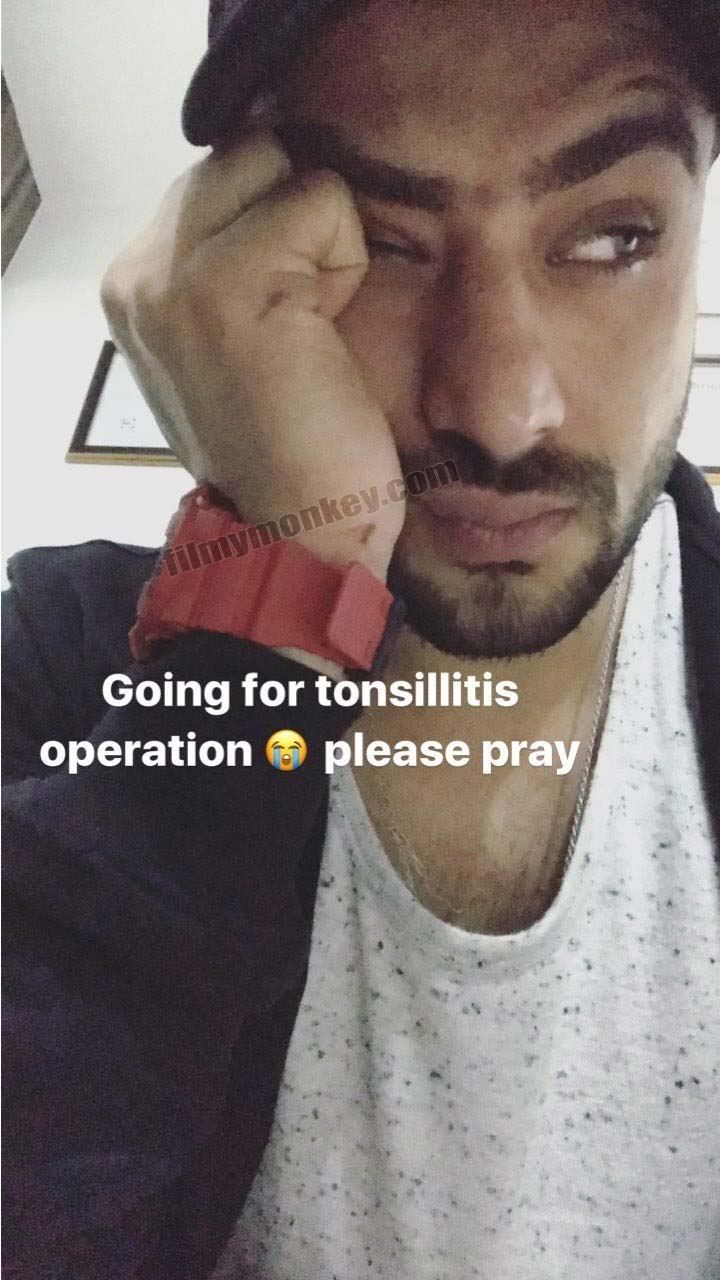 Yeh Hai Mohabbatein' actor Aly Goni undergoes SURGERY for tonsillitis!