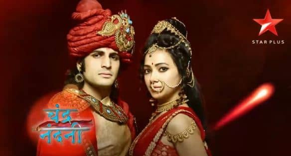 Rajat Tokas & Shweta Prasad Basu in 'Chandra Nadini' (Photo: Star Plus)