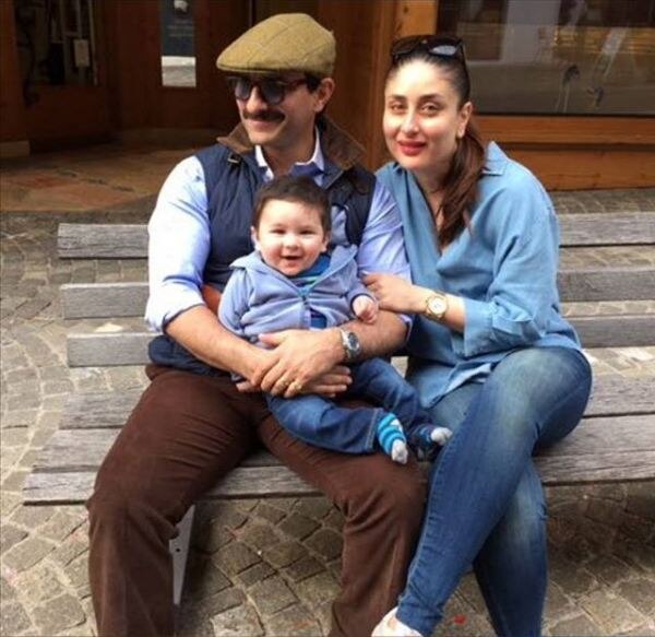 PIC ALERT! Kareena Kapoor posing with son Taimur Ali Khan in Switzerland!