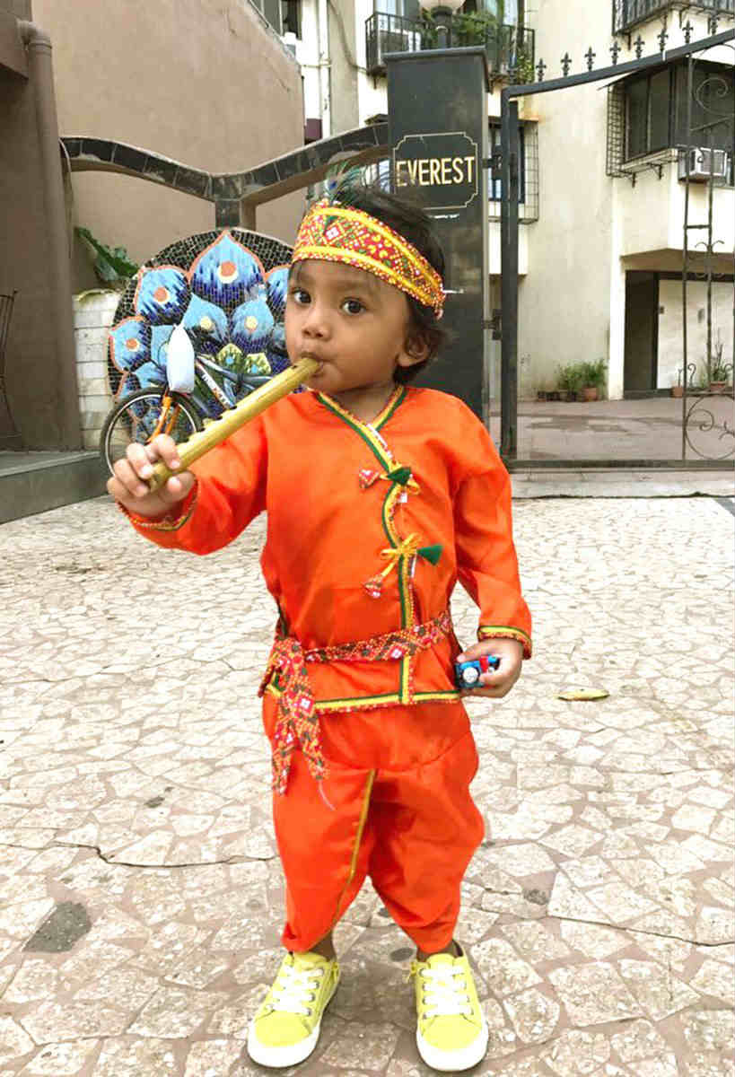 PIC ALERT! Nawazuddin Siddiqui's son dressed as Lord Krishna will steal your hearts!