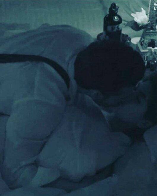 Puneesh Bandgi locking lips (Photo: Colors)