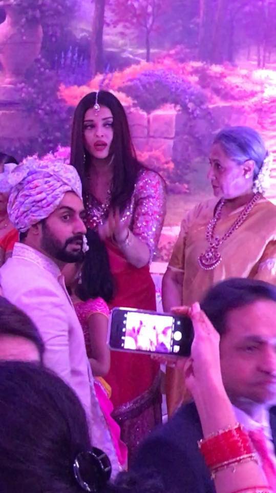 Watch: Aishwarya-Abhishek and their daughter Aaradhya shake a leg with the baraat at a family wedding!INSIDE PICS