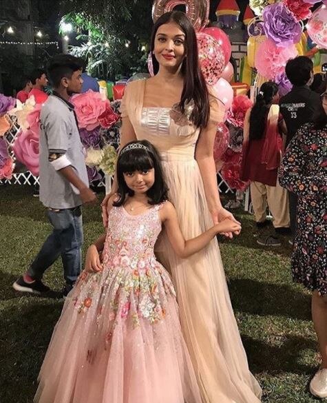 Big B's granddaughter Aaradhya looks like her mother Aishwarya Rai's PHOTOCOPY in her latest pic!