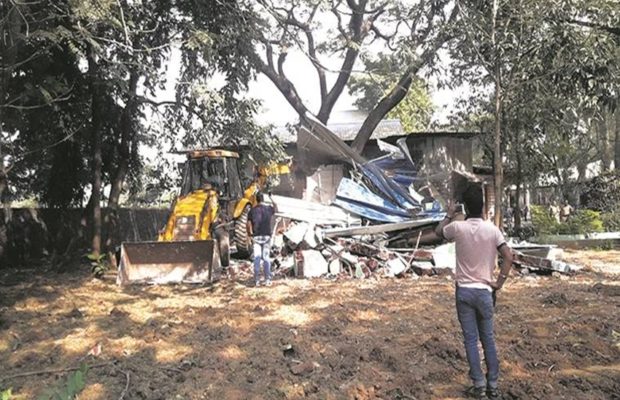 OMG! Bigg Boss 11's set DEMOLISHED by municipal corporation; Bulldozers ran over illegal construction!