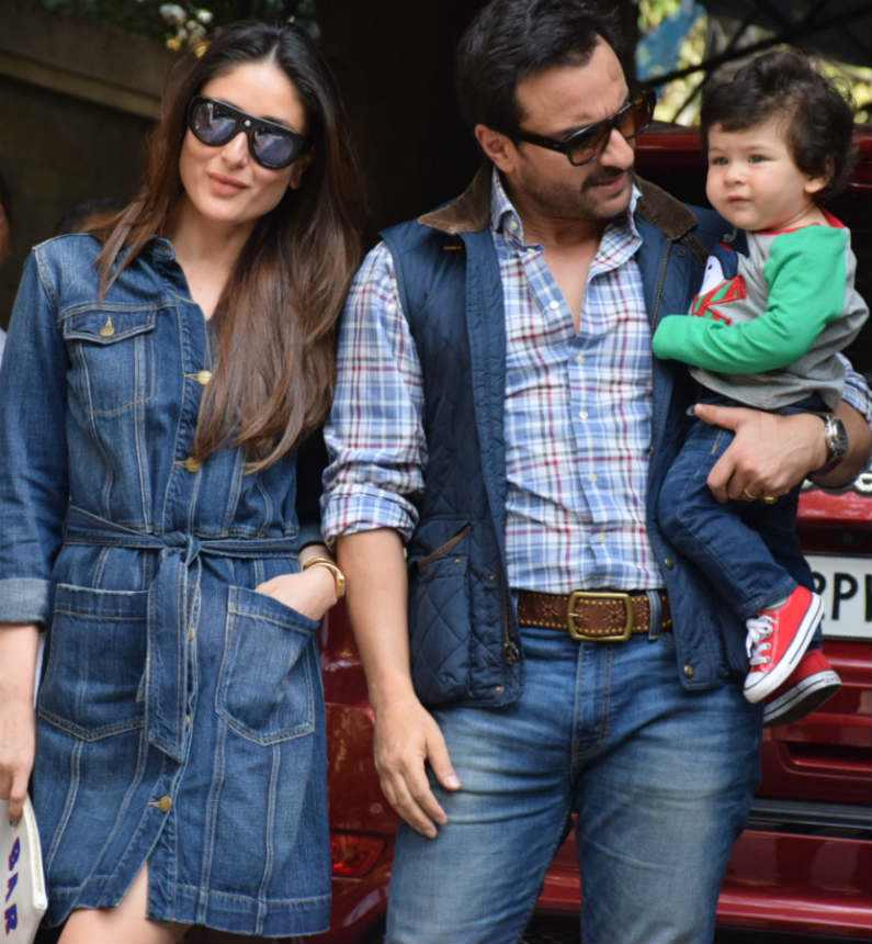 This UNSEEN PIC of Saif-Kareena with baby Taimur from his FIRST birthday celebration is TOO ADORABLE!