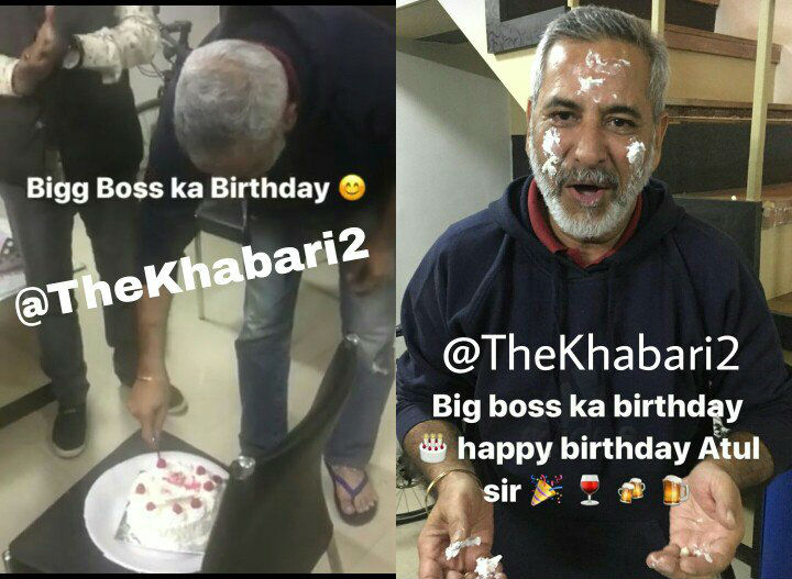 CHECK OUT: Real Bigg Boss Atul Kapoor celebrates his birthday on BB 11 sets!