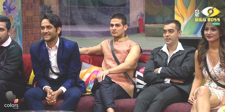 Priyank Sharma evicted this weekend from Bigg Boss 11 house losing to Luv Tyagi(Pic: Colors)