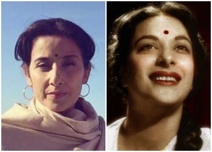 Actress Manisha Koirala’s Nargis Dutt look from Ranbir Kapoor's 'Sanjay Dutt biopic' LEAKED online & is winning the internet!