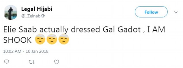 Lebanese fashion brand Elie Saab SLAMMED for sharing a photo of Israeli actress Gal Gadot wearing a dress from its collection!