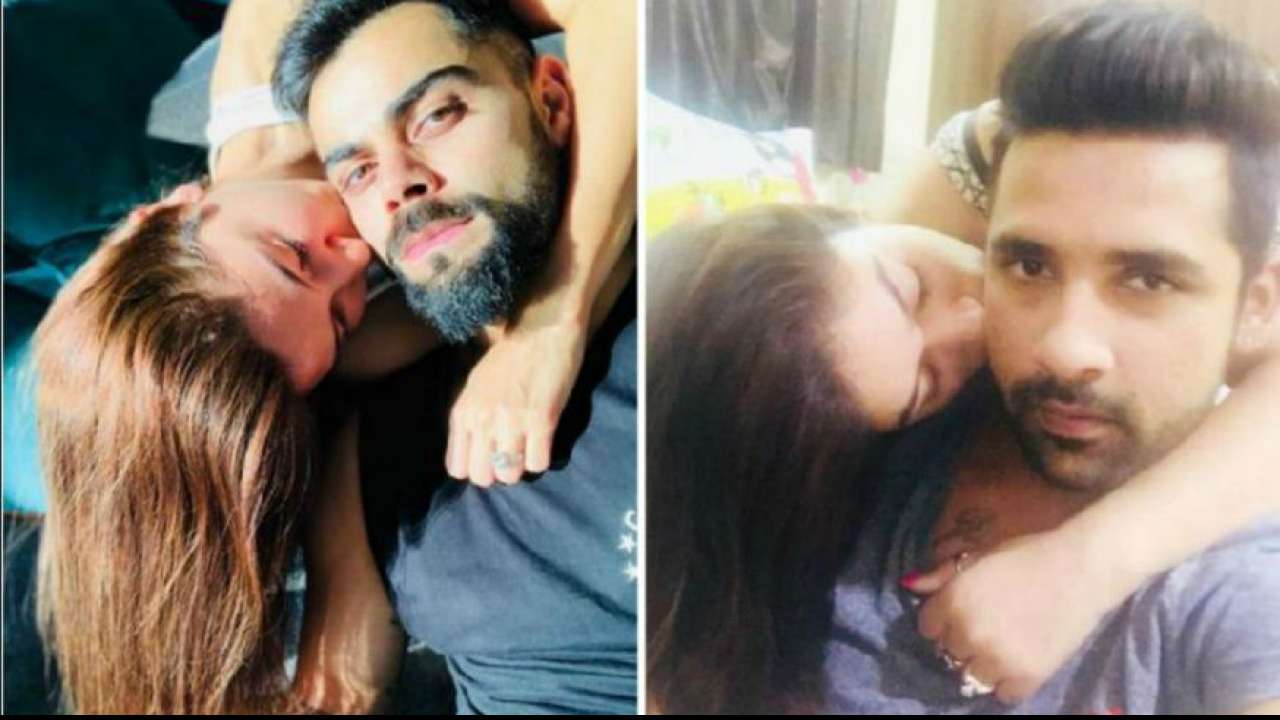 OUCH! Bigg Boss 11 couple Bandgi & Puneesh HEAVILY TROLLED for 'copying' Anushka-Virat's viral KISS PIC!